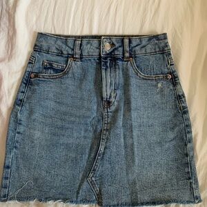 Denim Blue Skirt